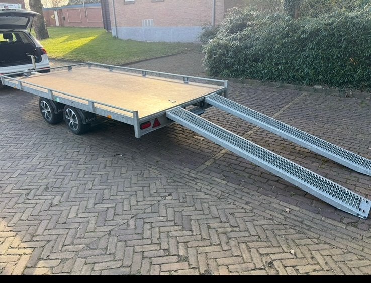 ❗️complete autotransporter - 406x200 cm - 2700 kg❗️, Ophalen of Verzenden, Zo goed als nieuw