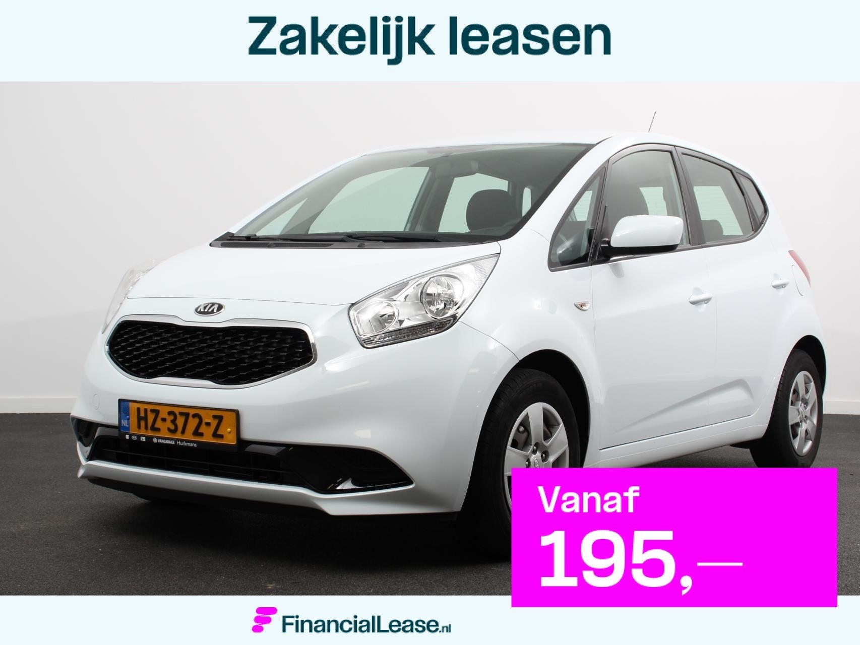 Kia Venga 1.4 CVVT ComfortLine Airco Trekhaak Parkeer sensor, Voorwielaandrijving, Stof, Gebruikt, Euro 6