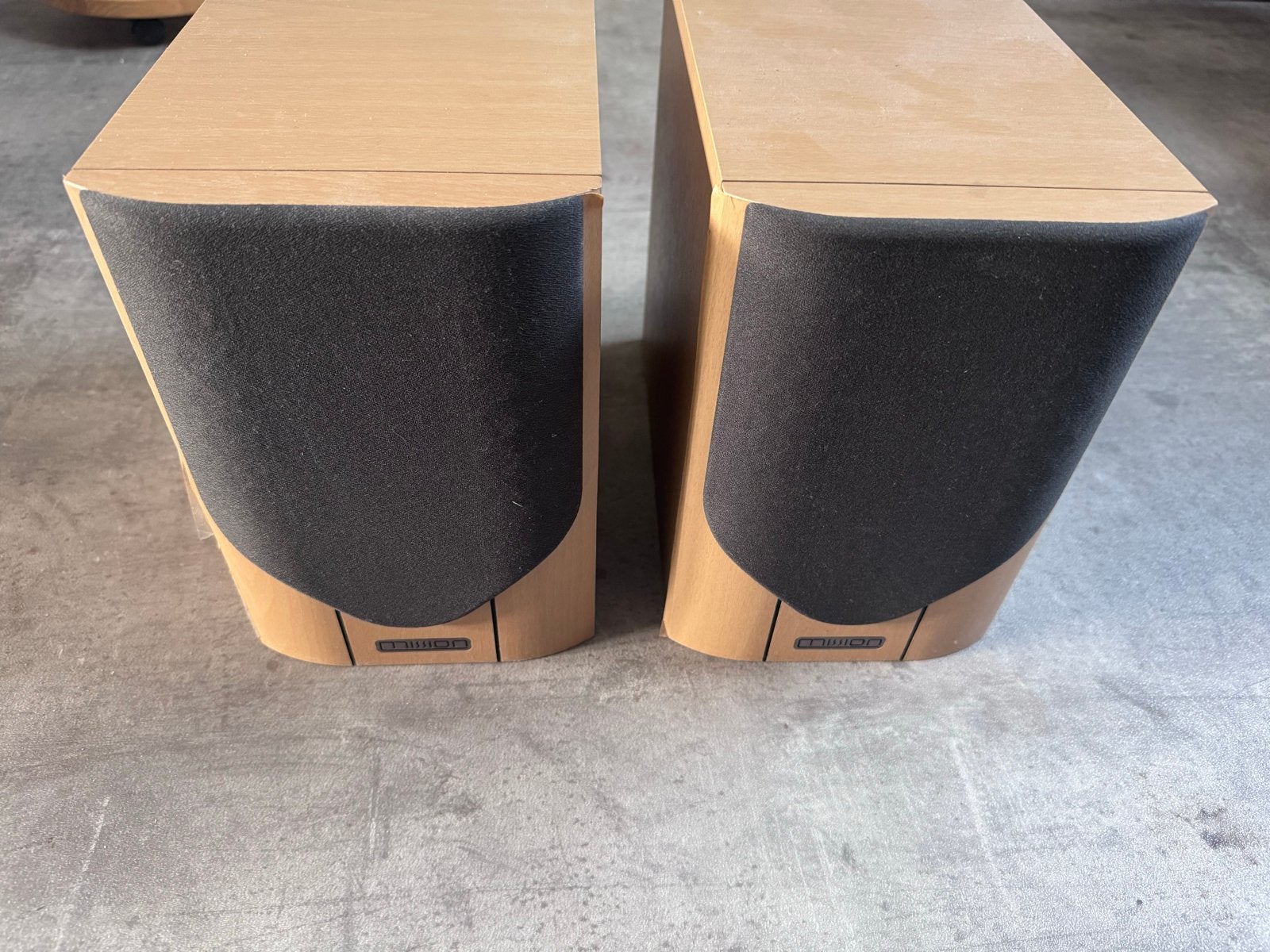 Mission M31i Boekenkast Luidsprekers - Fantastisch Geluid, Gebruikt, Minder dan 60 watt, Front, Rear of Stereo speakers, Ophalen