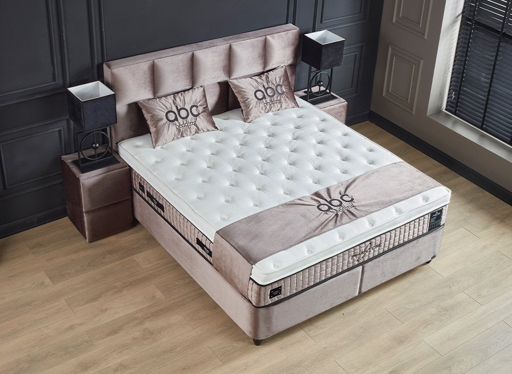 Phantom twijfelaar opbergbed - 120x200 - Taupe, Huis en Inrichting, Slaapkamer | Matrassen en Bedbodems, Niet ingevuld, Niet ingevuld