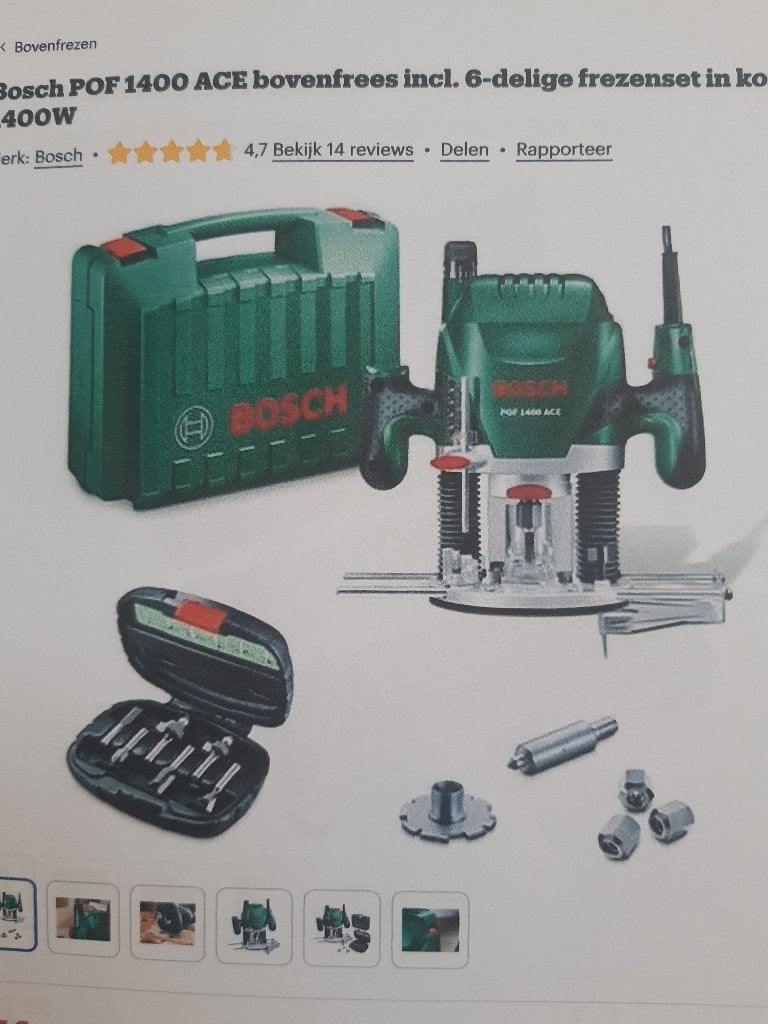 frees, Ophalen, Overige soorten, Zo goed als nieuw, Bosch