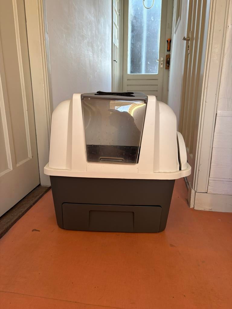 Catit smartsift kattenbak met hendel, Ophalen, Gebruikt