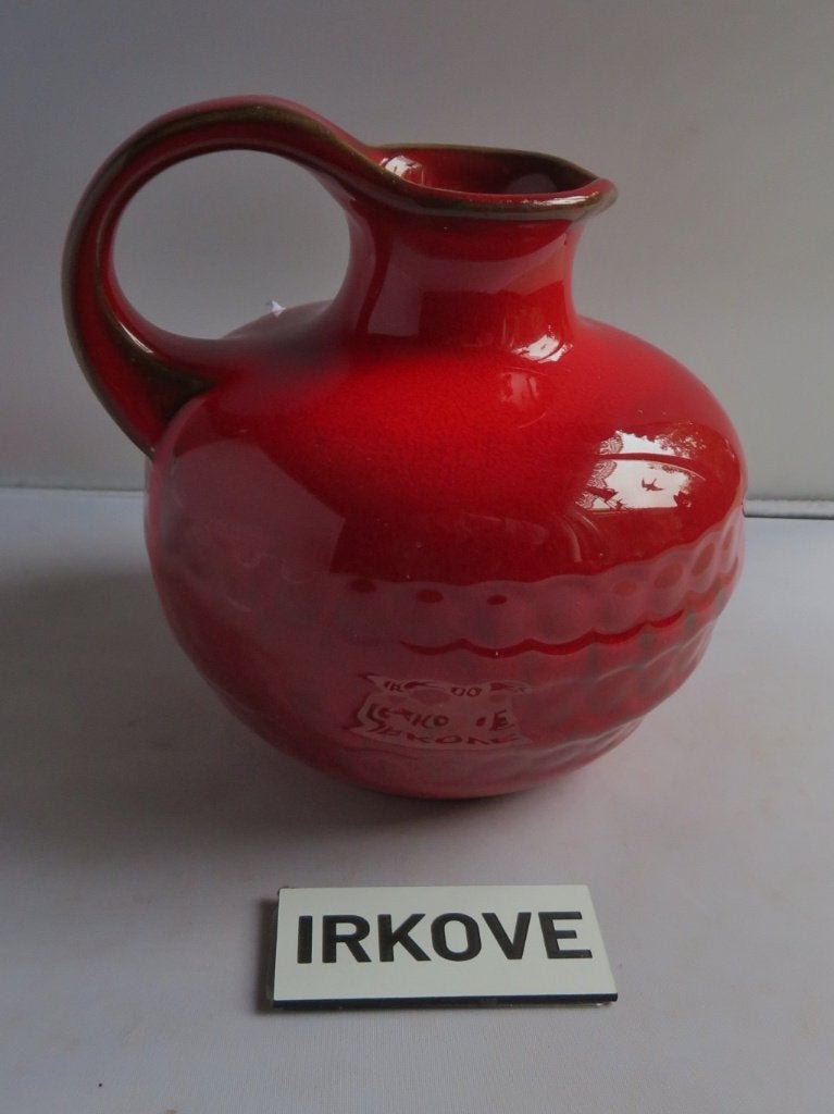 MOOI ROOD KANNETJE * Keramiek *, Verzenden