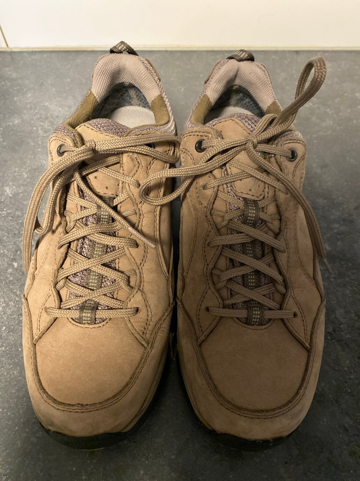 Meindl beige lage wandelschoenen dames maat 6, Sport en Fitness, Bergsport en Wandelen, Ophalen of Verzenden, Zo goed als nieuw