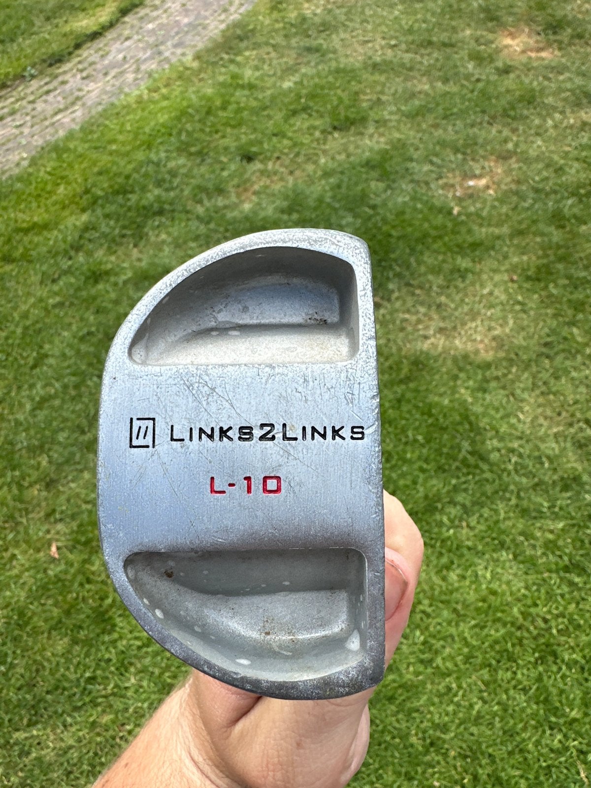 Links2Links L-10 Putter - Gebruikt rechts handig, Sport en Fitness, Golf, Ophalen of Verzenden, Gebruikt, Club, Overige merken