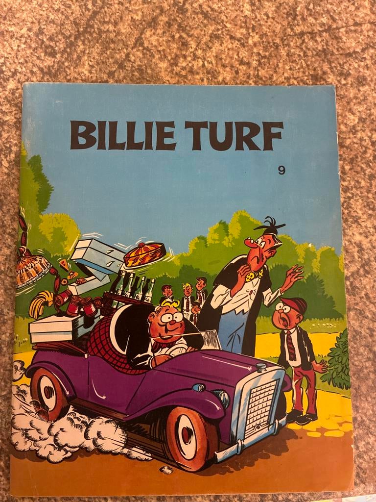 Billie Turf - Nummer 9, Boeken, Stripboeken, Eén stripboek, Ophalen of Verzenden, Gelezen