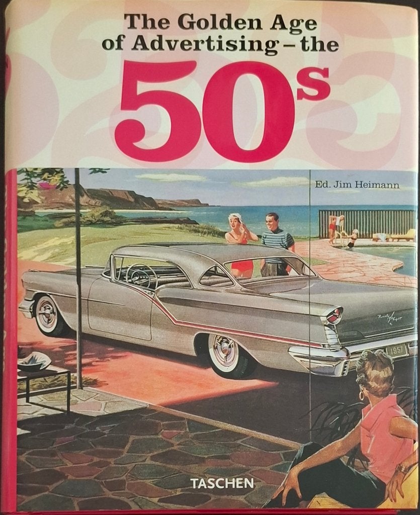 The Golden Age of Advertising jaren 50s, 60s & 70s 3 boeken, Ophalen of Verzenden, Gelezen, Overige onderwerpen, Taschen