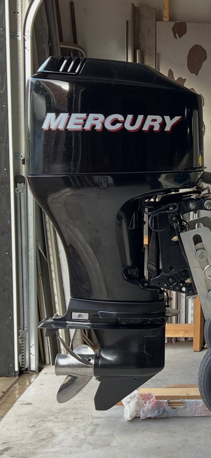Mercury f100 EFI 4 takt, Ophalen, Gebruikt, Viertaktmotor, 30 pk of meer