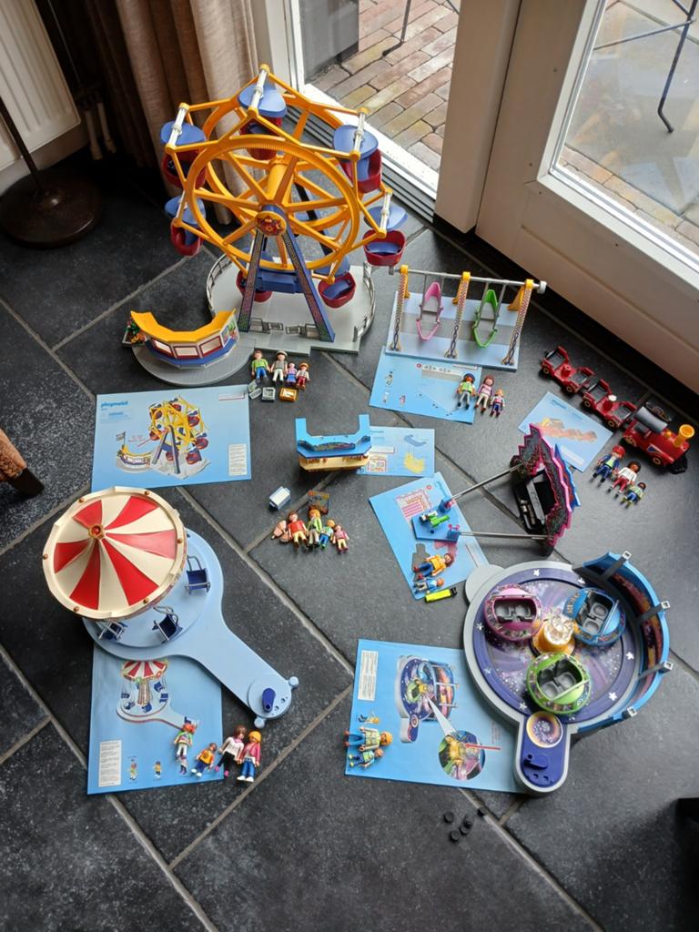 Playmobil kermis, Kinderen en Baby's, Speelgoed | Playmobil, Ophalen of Verzenden, Zo goed als nieuw