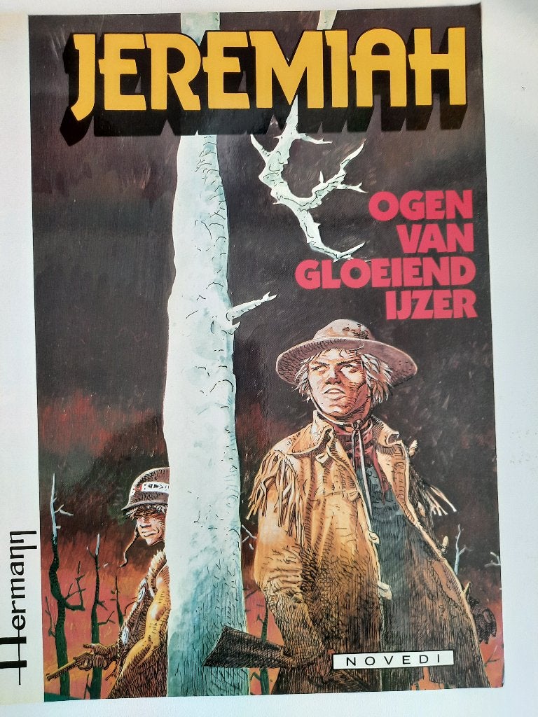 Jeremiah, ogen van gloeiend ijzer, Eén stripboek, Ophalen of Verzenden