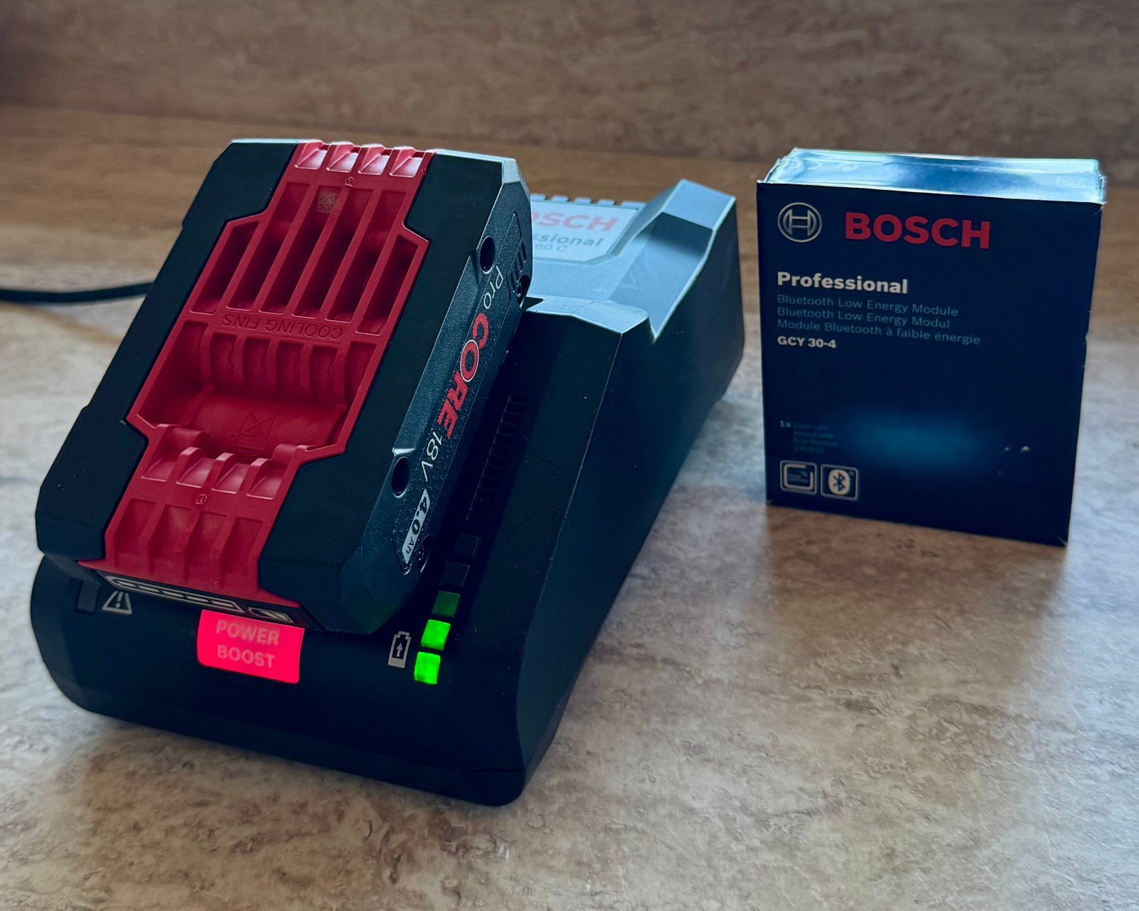 Snellader met diverse instellingen Bosch, Ophalen of Verzenden, Gebruikt