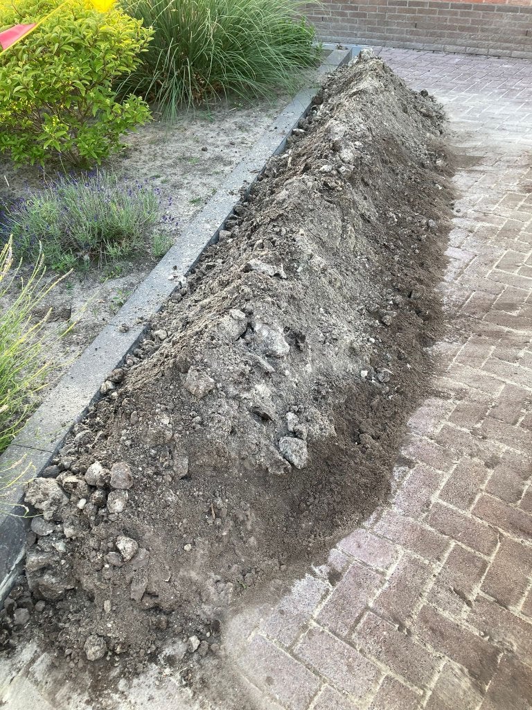 Kuub zwarte grond, Tuin en Terras, Aarde en Mest, Ophalen, Tuinaarde