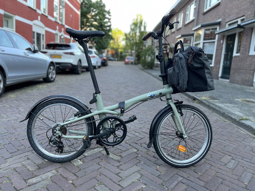 Folding bike Fold 500 vouwfiets, Fietsen en Brommers, Gebruikt, Versnellingen, Schijfrem, Ophalen