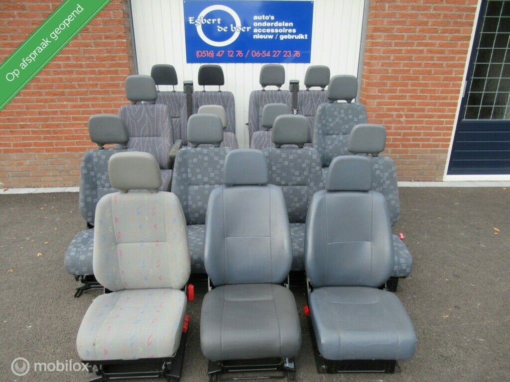 Bijrijdersstoel stoel bank Mercedes Sprinter bj '97 tm nu, Gebruikt, Mercedes-Benz, Ophalen of Verzenden, Mercedes-Benz