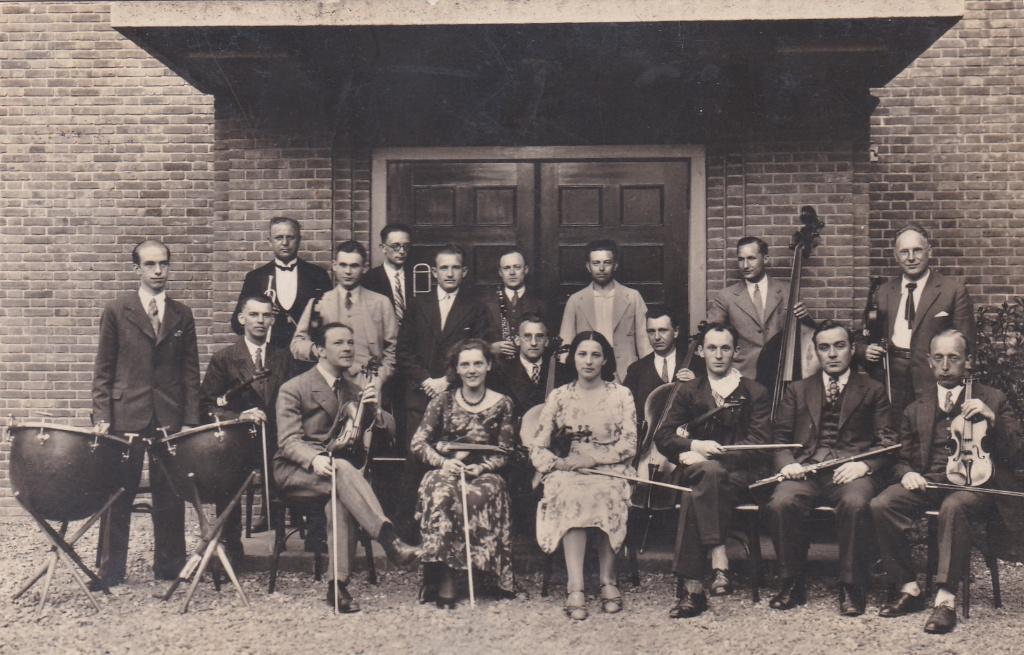 1657 Het N C R V klein orkest van den heer Piet van de Hurk, Verzenden, 1920 tot 1940, Gelopen, Utrecht