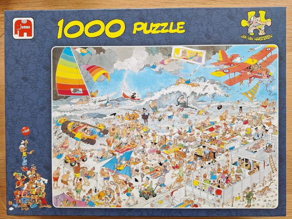 Jan van Haasteren puzzel, Ophalen, 500 t/m 1500 stukjes, Zo goed als nieuw
