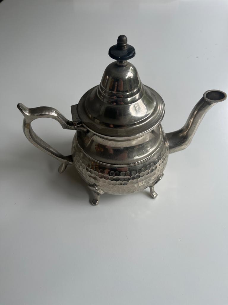 Authentieke Marokkaanse theepot - Handgemaakt design, Ophalen
