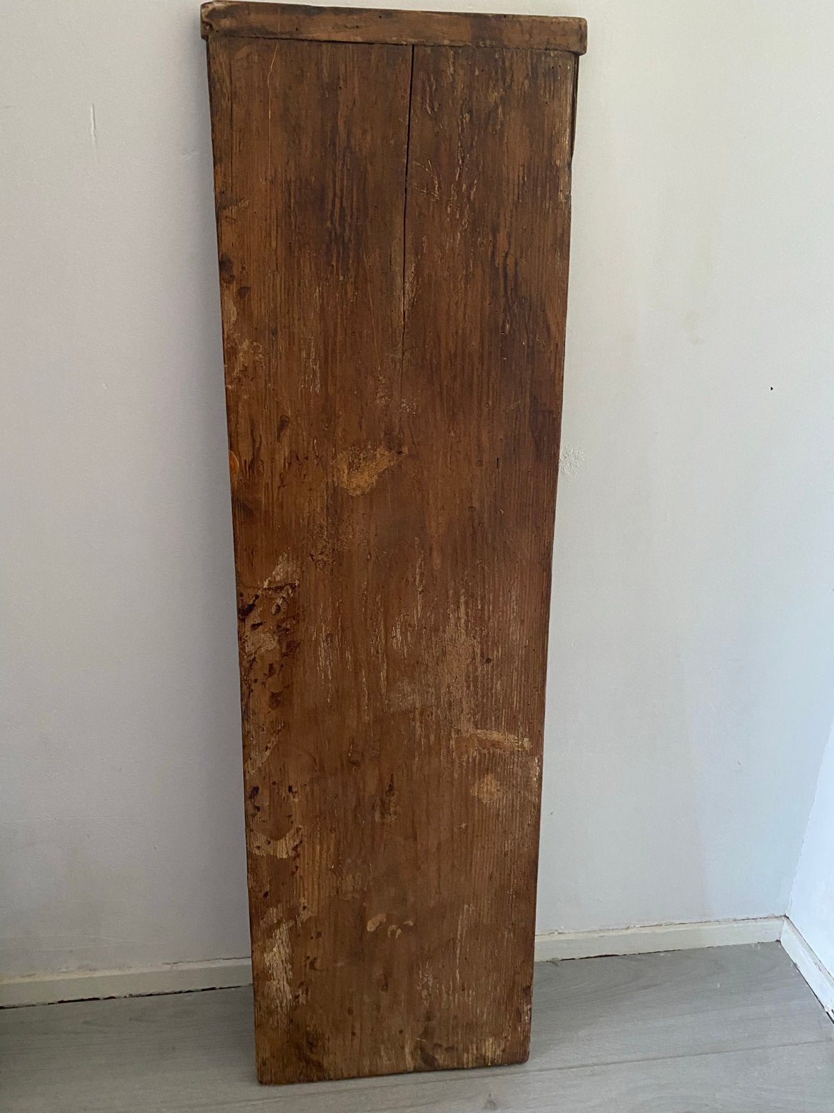 Grote antieke speculaasplank met figuur, Ophalen of Verzenden