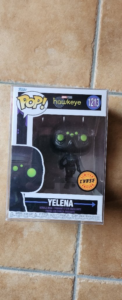 Marvel hawkeye Yelena limited chase exclusive funko pop, Ophalen of Verzenden, Nieuw