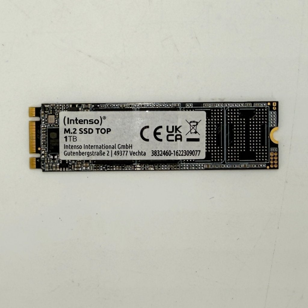 INTENSO M.2 SSD SATA III TOP 1TB 1 TB Interne SSD, Flex Ltd., Gebruikt, https://flex.com/contact-us, Nobelstraat 10, 5807 GA Oostrum LB, Limburg, Nederland