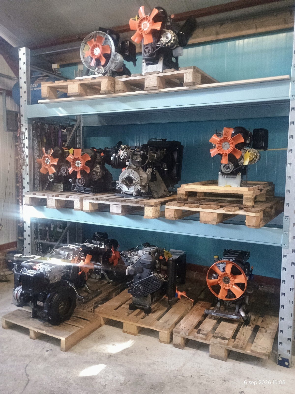 lombardini LDW CHD en KDW motoren, Ophalen, Zo goed als nieuw, Dieselmotor, 1800 rpm of meer