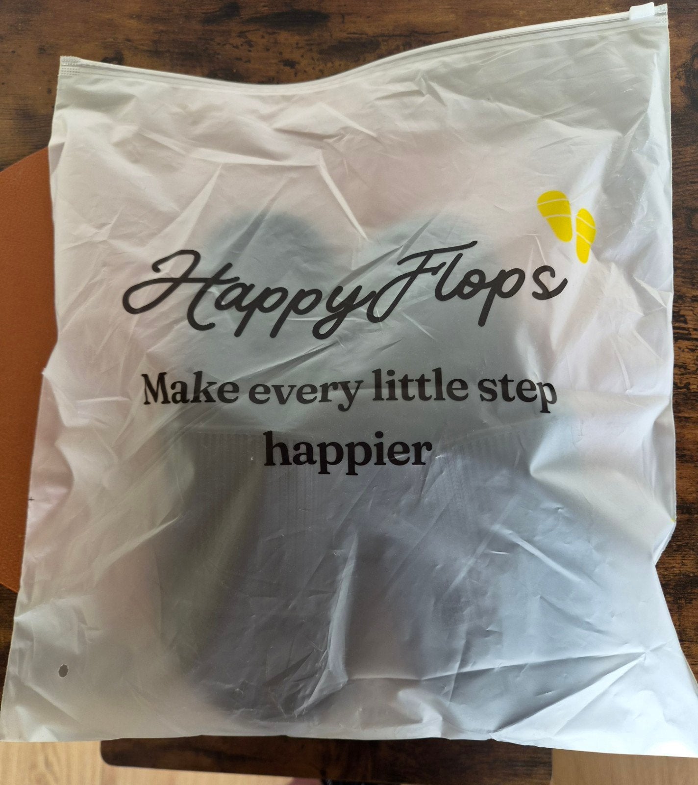 HAPPY FLOPS, Slippers, Zwart, Happy flops, Nieuw