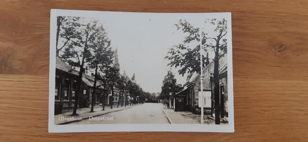 Ulvenhout Dorpstraat, Ophalen of Verzenden, 1940 tot 1960, Gelopen, Noord-Brabant