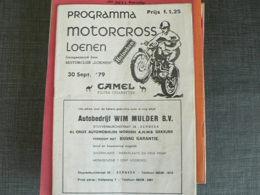 03 diverse motorcross mx programma's zie de foto's uden, Ophalen of Verzenden, Gelezen