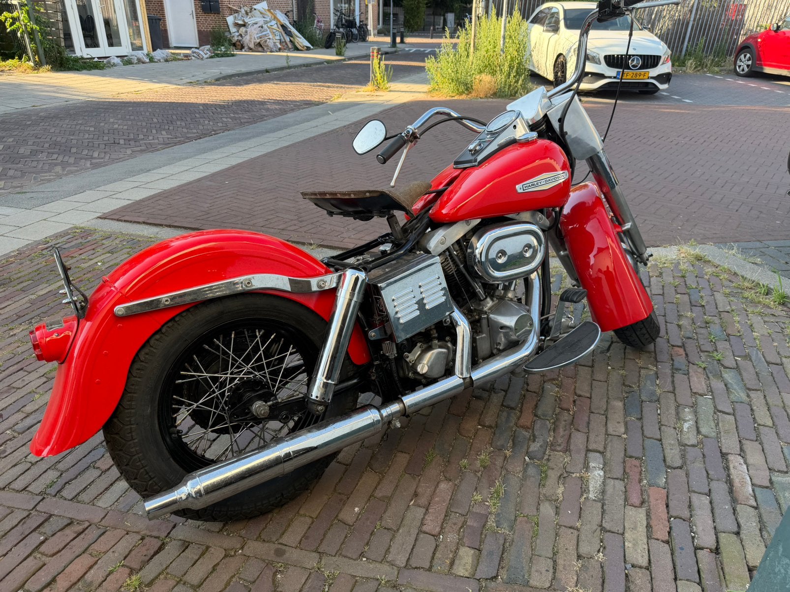 Harley-Davidson shovel 1970 flh elektra, 2 cilinders, Motorrijbewijs A, Gebruikt, Overig