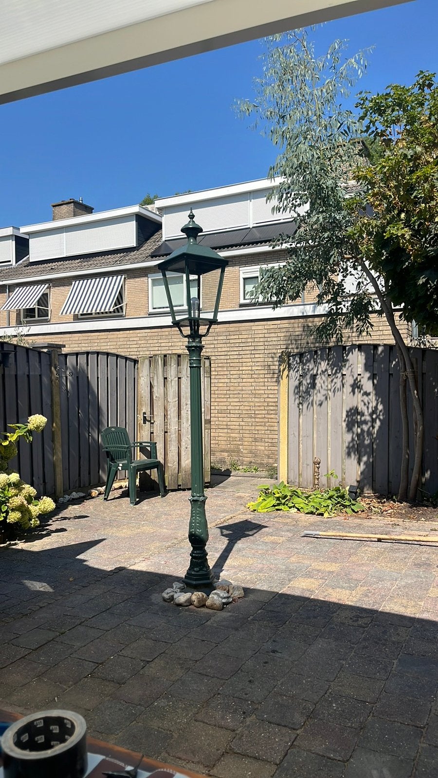 Lantaarn, Tuin en Terras, Ophalen, Staande lamp, 50 tot 250 watt, IJzer