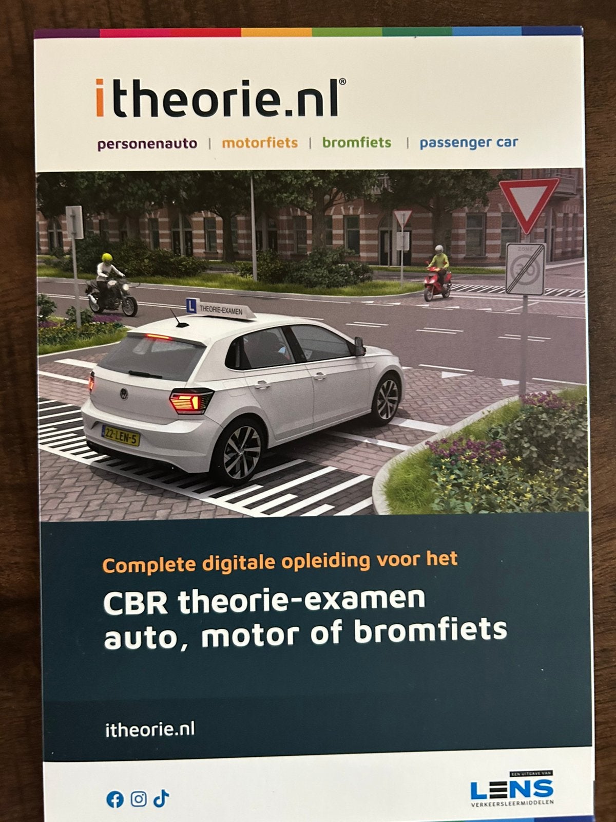 Online Theoriecursus auto motor bromfiets, Ophalen of Verzenden, Nieuw, Meerdere media
