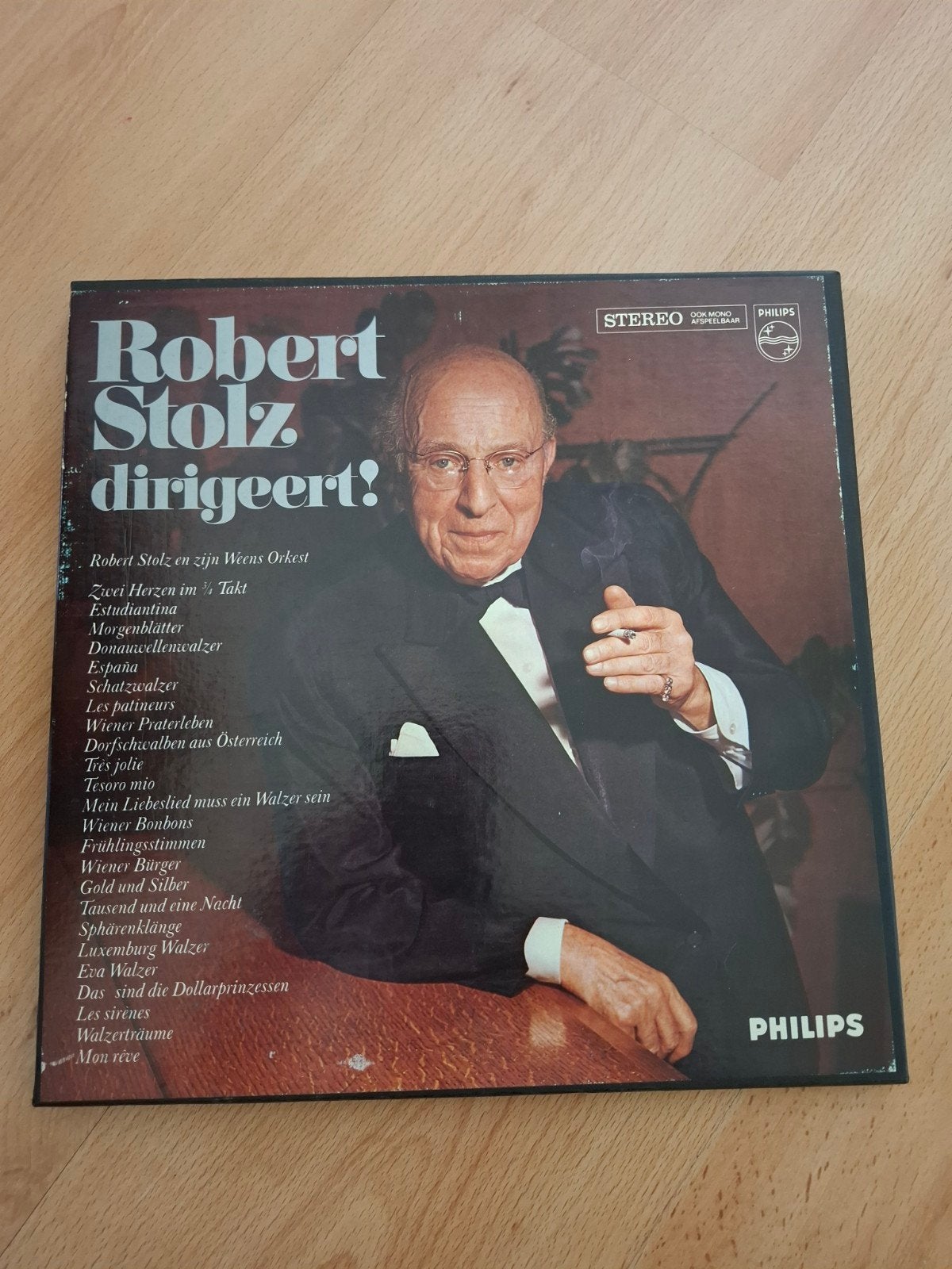 2LP's. Robert Stolz en zijn Weens orkest. Dirigent., Ophalen of Verzenden, Gebruikt, 12 inch