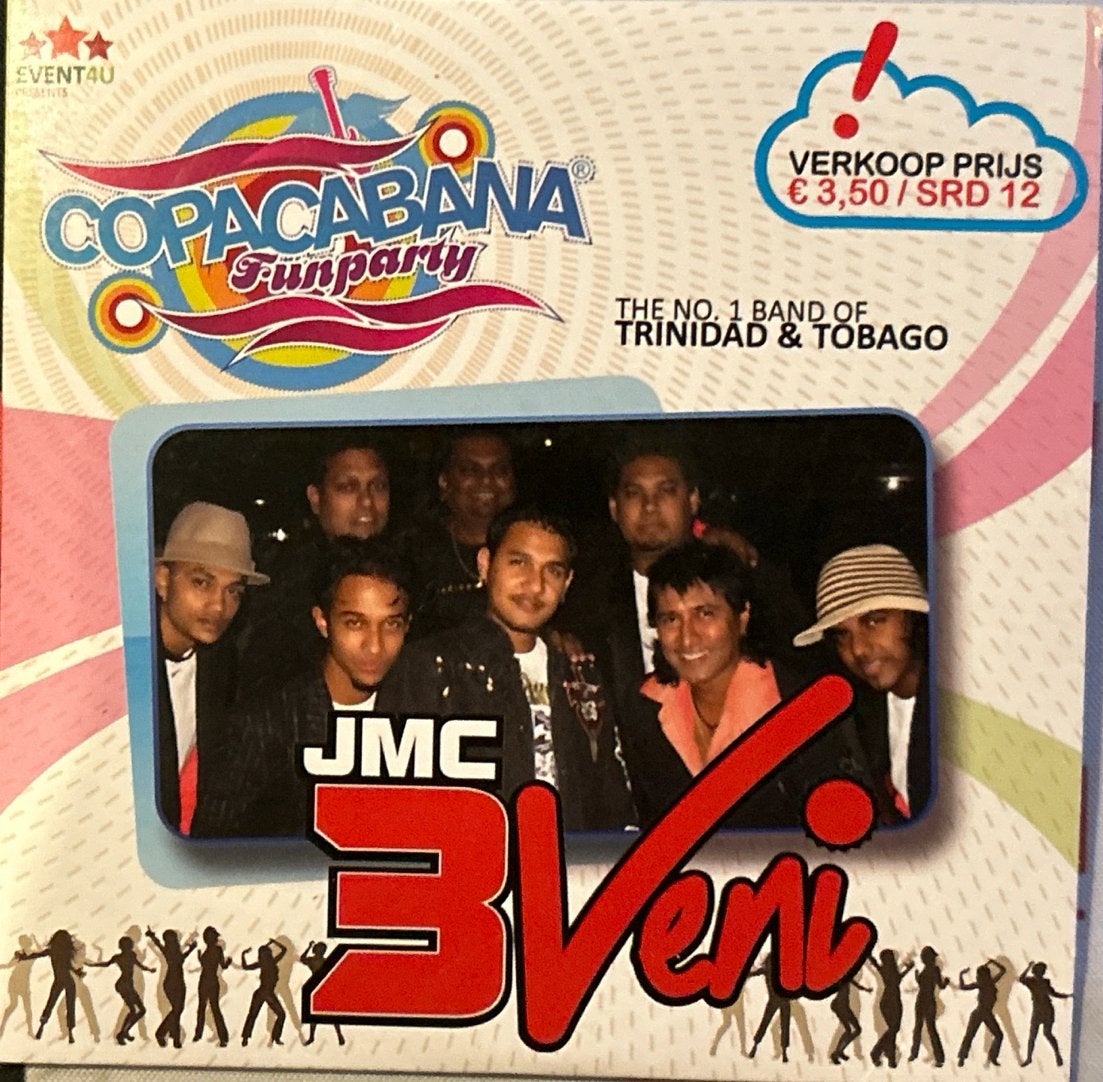 JMC - Copacabana Funparty CD - The No. 1 Band Trinidad & Tob, Ophalen of Verzenden, Gebruikt, Album, Caribisch