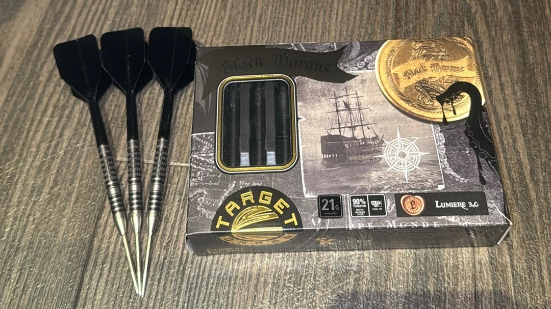 Target Japan Black Marque Lumiere G3 21 gram - Dartpijlen, Ophalen of Verzenden, Zo goed als nieuw, Pijlen