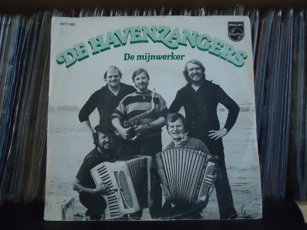 7" Single De Havenzangers - De Mijnwerker / Toosje Van De Ve, Gebruikt, 7 inch, Ophalen of Verzenden, Overige typen