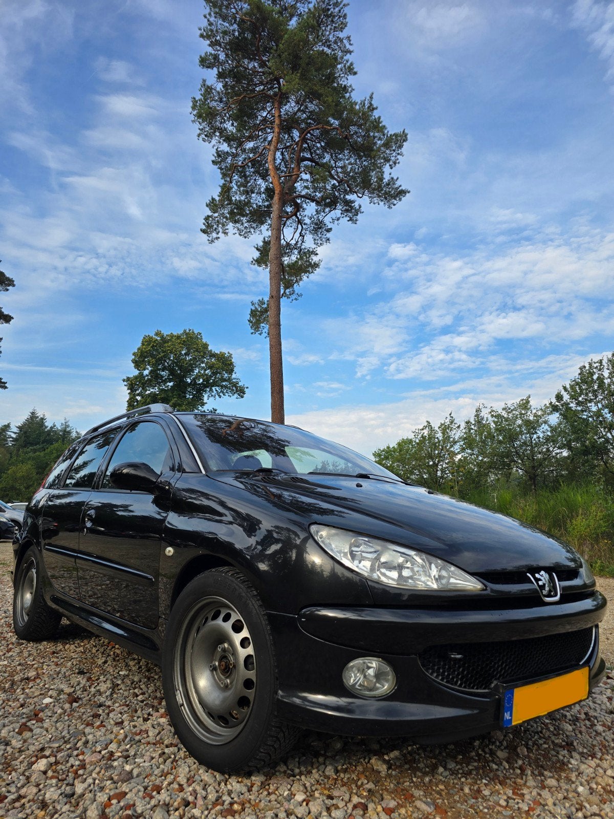 Peugeot 206 2.0 16V SW GTI 2004 Zwart, 136 pk, Zwart, 4 cilinders, Stationwagon