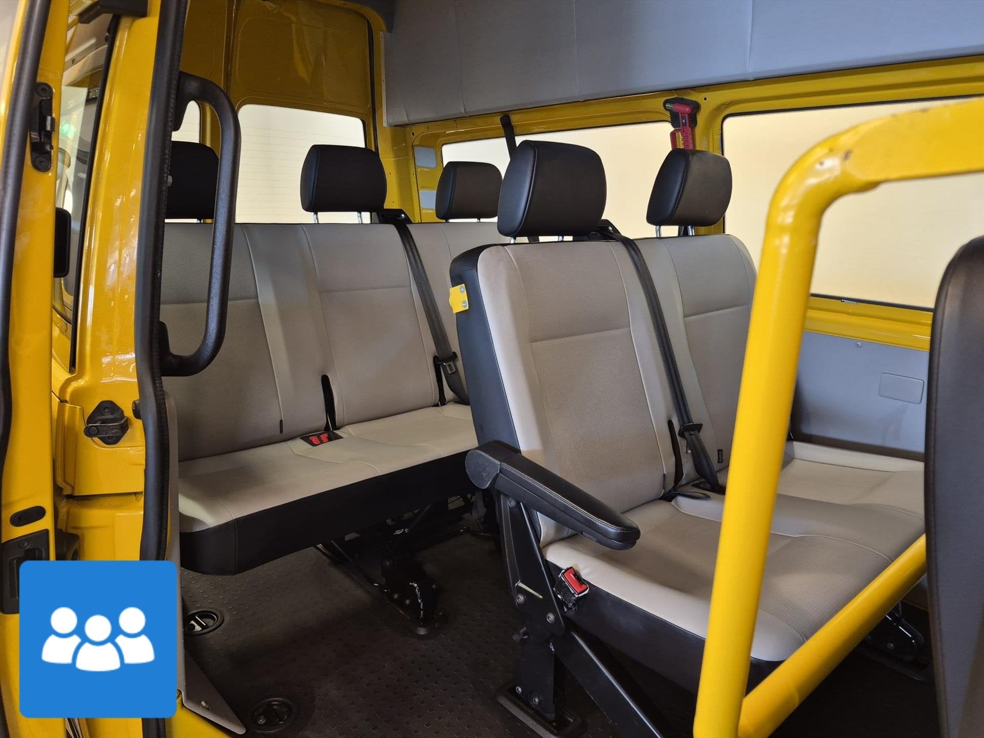 Volkswagen Transporter L2H3 Personenbus / Buurtbus 7-pers., Stof, Gebruikt, Euro 6, 255 €/maand