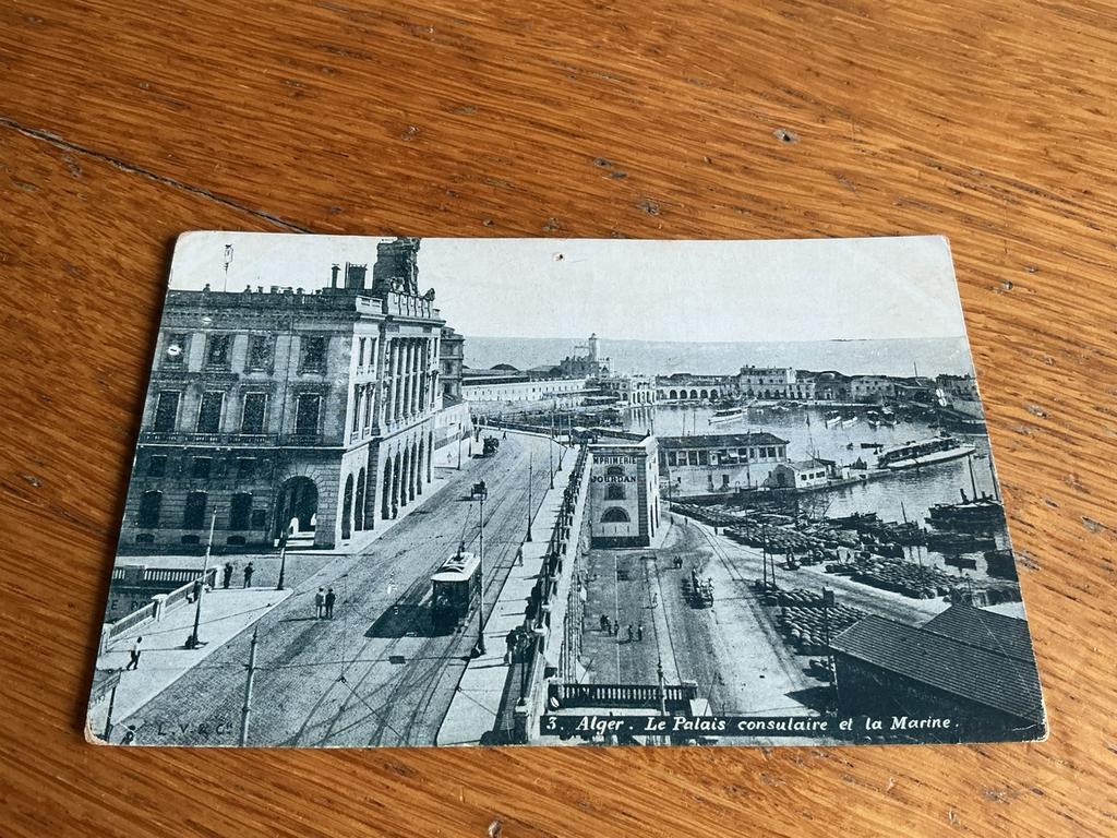 B62 Algerije Alger tram, Ophalen of Verzenden, Voor 1920, Frankrijk