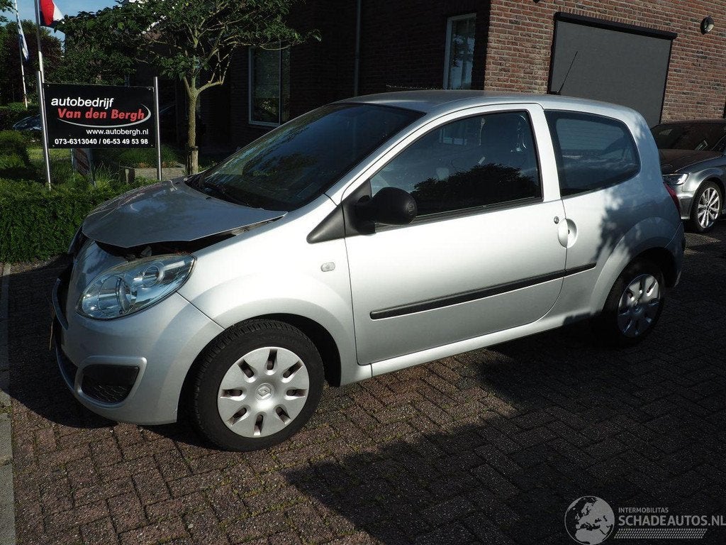 Renault Twingo 1.2 Authentique (bj 2009), Renault, Handgeschakeld, Zilver of Grijs, Benzine