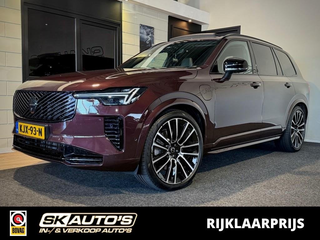 Volvo XC90 2.0 T8 AWD ULDAEXED l PANO l B & W l LUCHTVER. l, 4 cilinders, 7 stoelen, Bedrijf, Hybride Elektrisch/Benzine