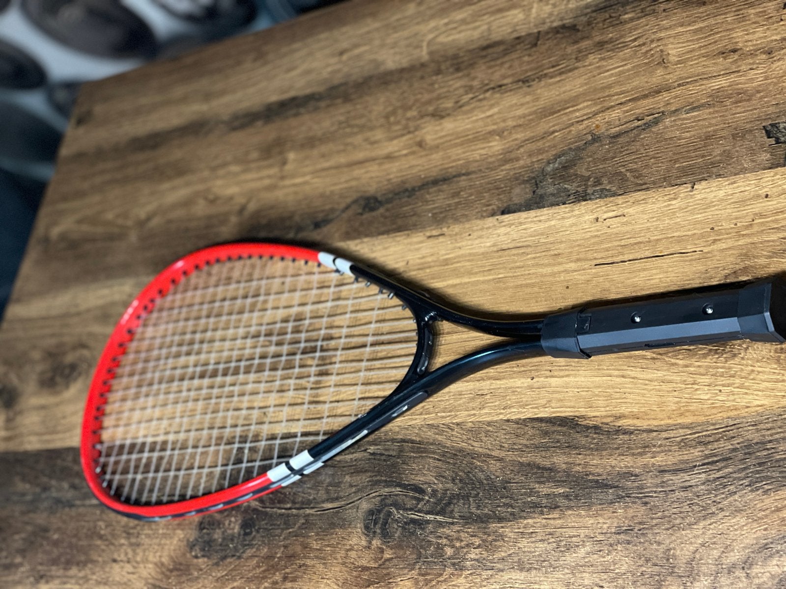 Tennisracket - Rood/Zwart, Ophalen, Gebruikt, Racket, Overige merken