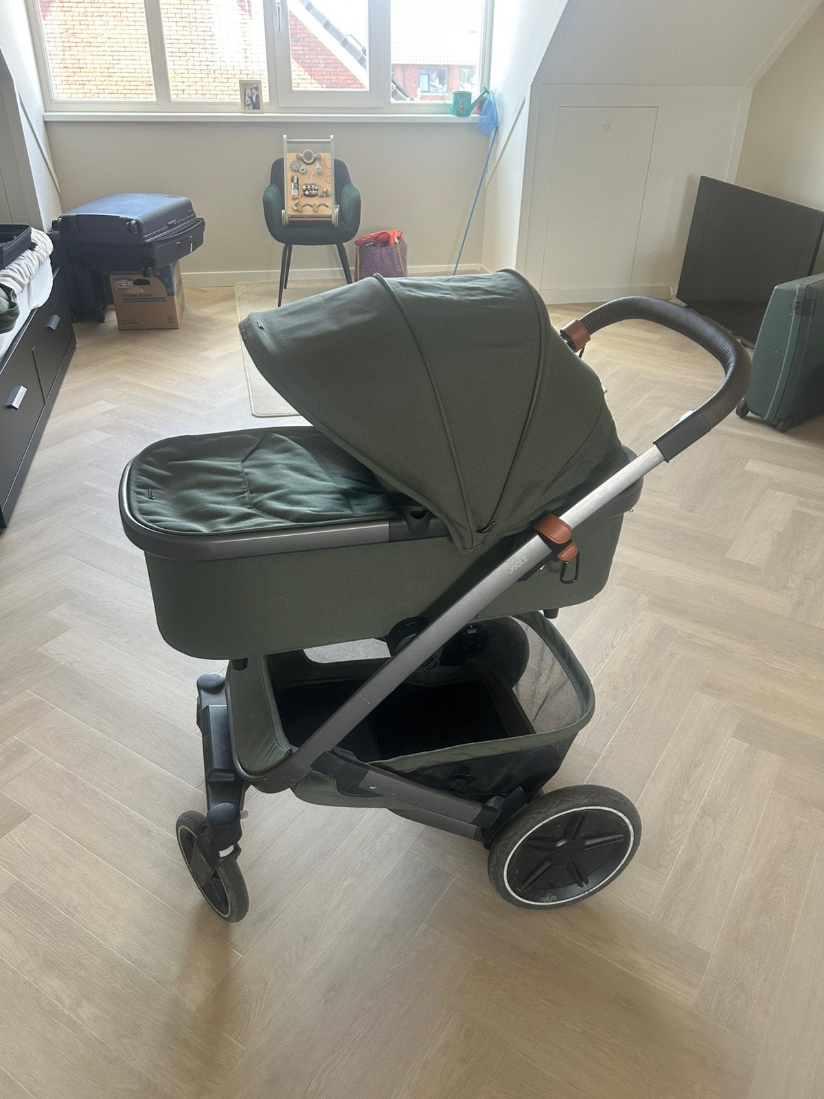 Joolz Geo³ Complete 3 in 1 Kinderwagen Forest Green, Kinderen en Baby's, Ophalen, Gebruikt