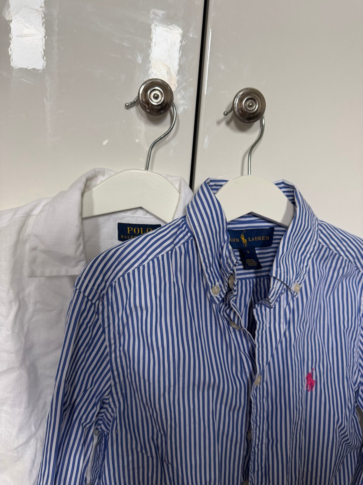 Ralph Lauren en H&M Overhemden - Jongens (Maat 122), Ophalen of Verzenden, Gebruikt, Jongen, Overhemd of Blouse