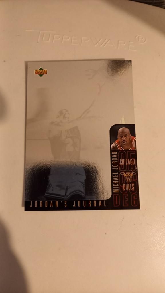 Michael Jordan basketball cards zilver special editon, Ophalen of Verzenden, Buitenlandse clubs, Poster, Plaatje of Sticker