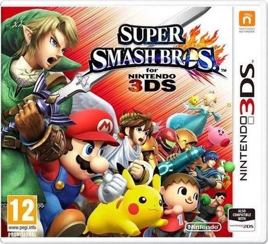 Super Smash Bro's 3ds (Losse cartridge), Spelcomputers en Games, Games | Nintendo 2DS en 3DS, Gebruikt, Vechten, 1 speler, Ophalen of Verzenden