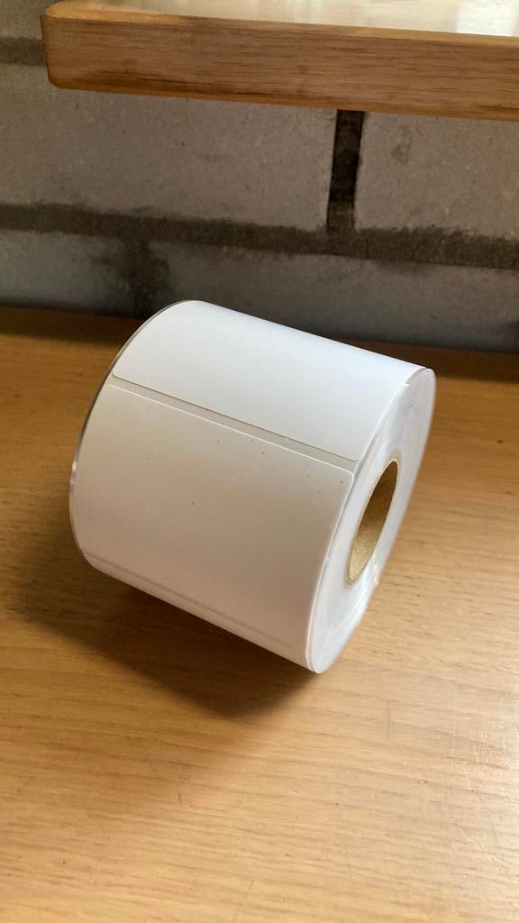 Etiketten zelfklevend, Ophalen of Verzenden, Zo goed als nieuw, Metaal of Aluminium