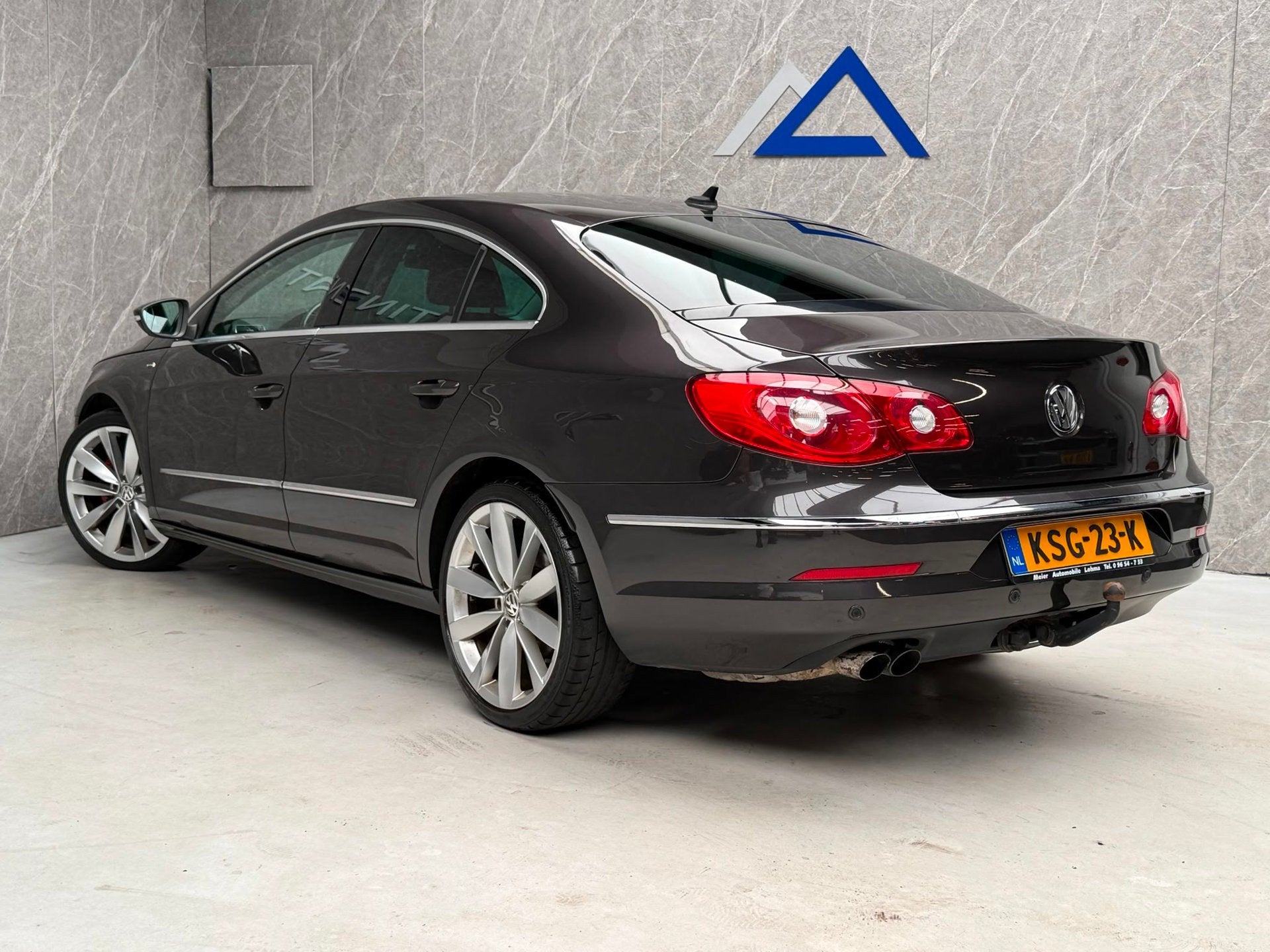 Volkswagen PASSAT CC 2.0 TSI 4p Exclusive DSG 211 PK / Veel, Auto's, Volkswagen, Euro 5, Zwart, 4 cilinders, Leder