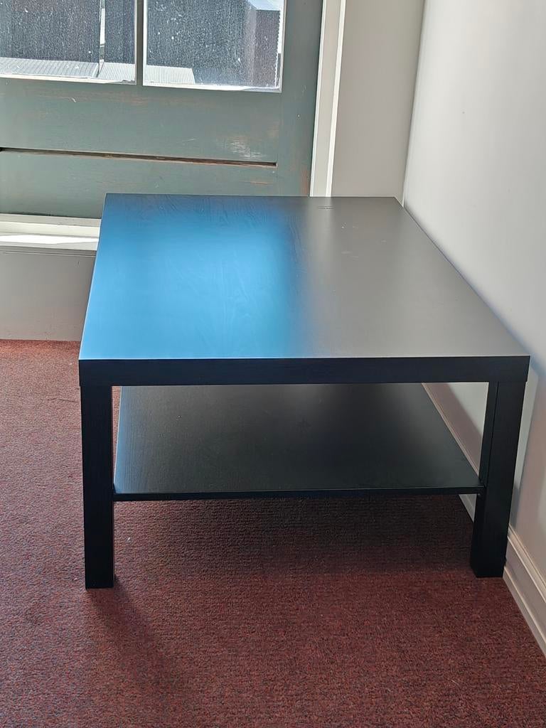 Ikea LACK salontafel/koffietafel 118x78 zwart, Huis en Inrichting, Tafels | Salontafels, Ophalen, Gebruikt, 100 tot 150 cm, 50 tot 100 cm