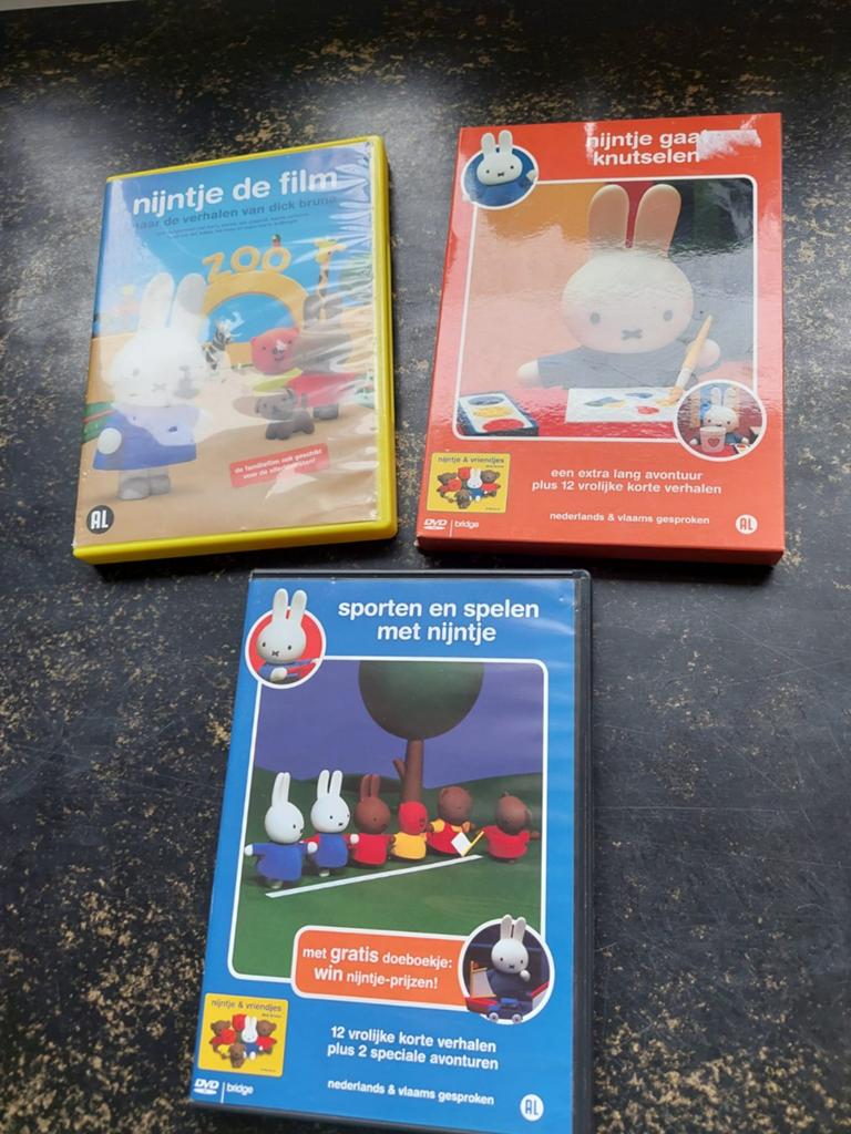 Nijntje dvd's, Cd's en Dvd's, Ophalen of Verzenden, Zo goed als nieuw
