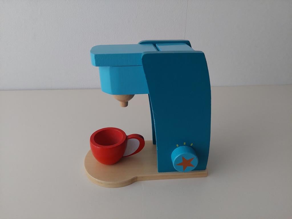 Houten koffiezetapparaat, Ophalen of Verzenden, Gebruikt